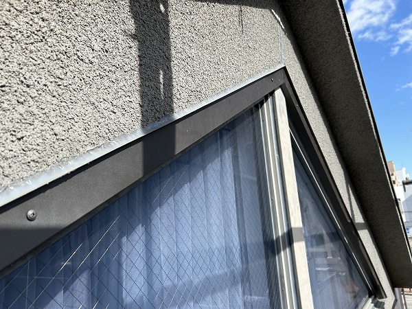 防水施工をした窓枠