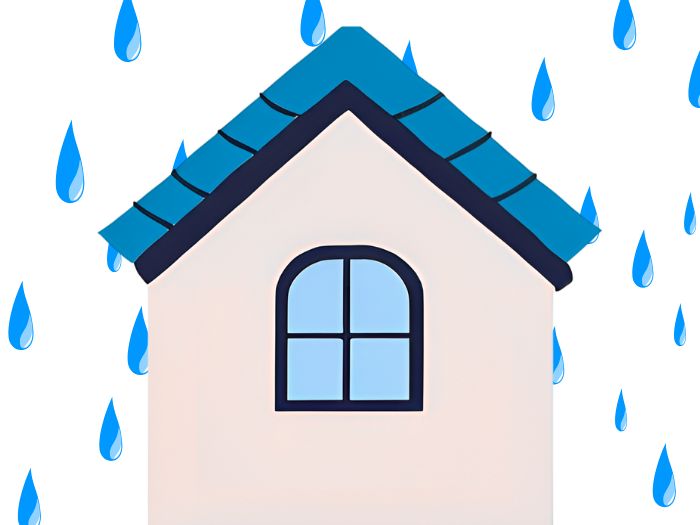 雨水の侵入を防ぐサポート