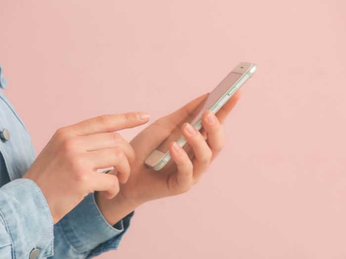 スマホで打合せ